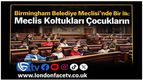 Birmingham Belediye Meclisi’nde Bir İlk: Meclis Koltukları Çocukların